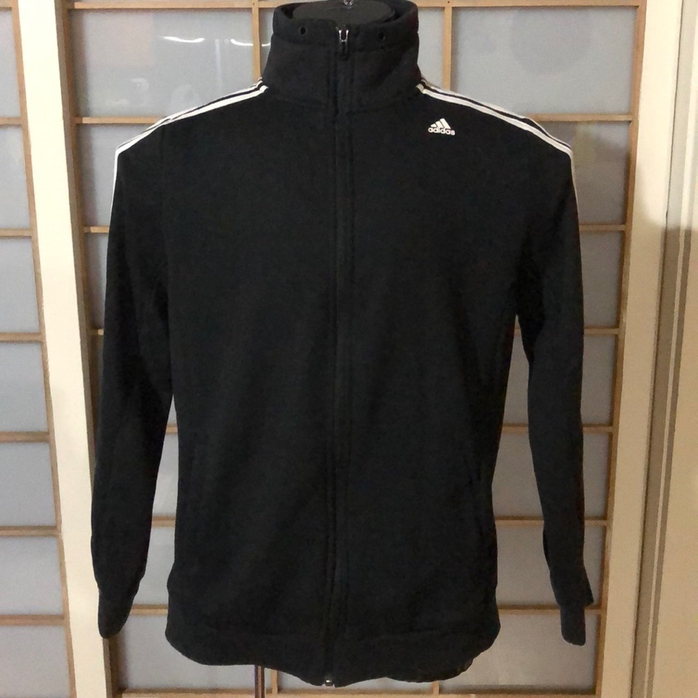Black & White Adidas Youth Jacket